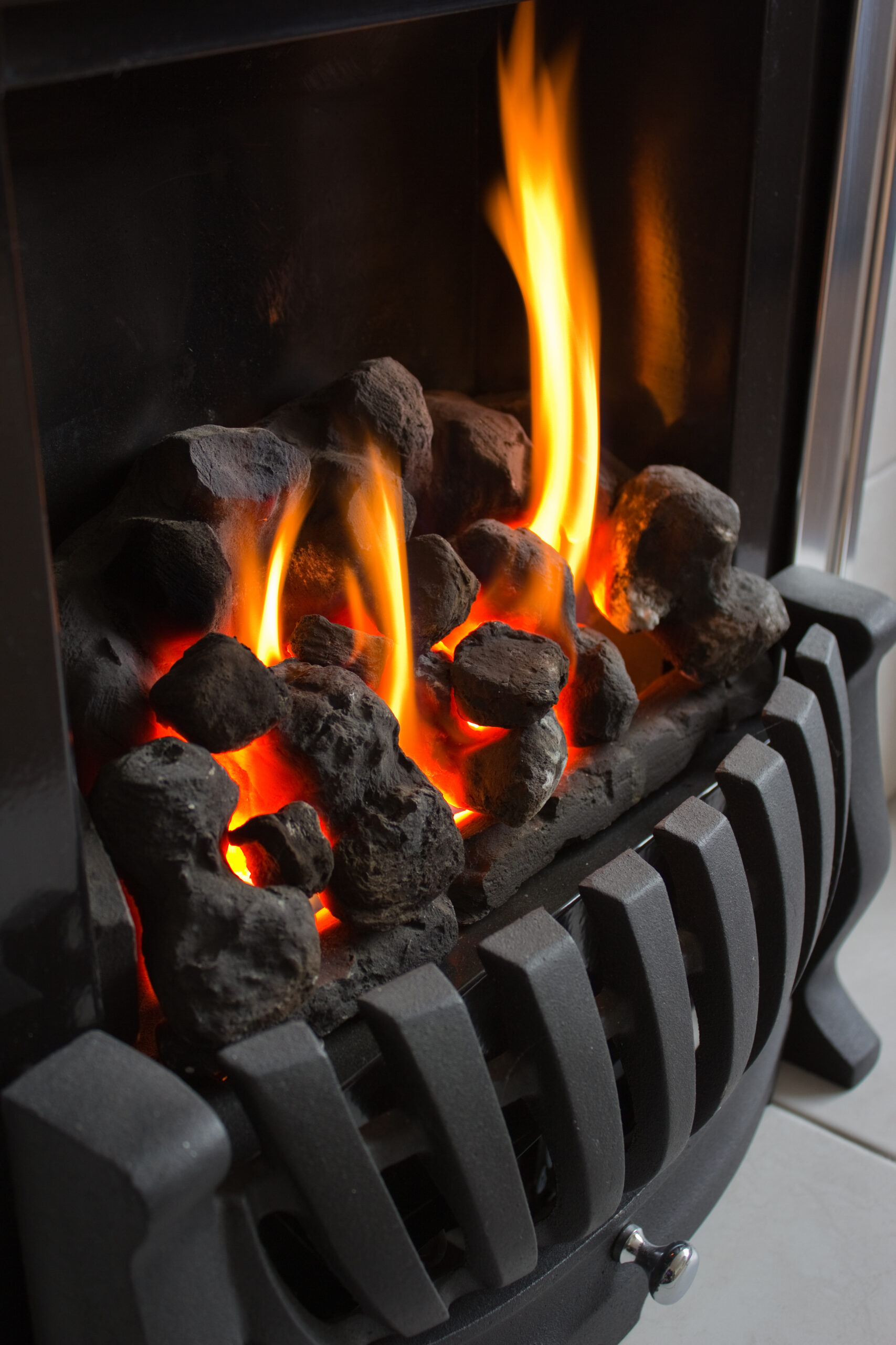 Gas fire Pioneers for gas and heating